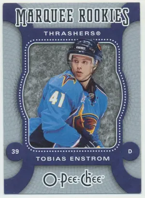 2007-08 O-PEE-CHEE - TOBIAS ENSTROM #510 MARQUEE ROOKIE
