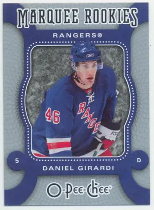2007-08 O-PEE-CHEE - DANIEL GIRARDI #575 MARQUEE ROOKIE