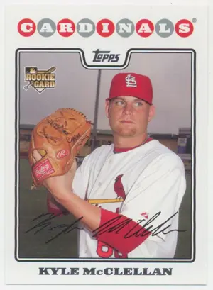 2008 Topps - Kyle McClellan #533 RC