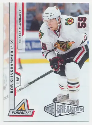 2010-11 PANINI PINNACLE - ROB KLINKHAMMER #241 ICE BREAKERS