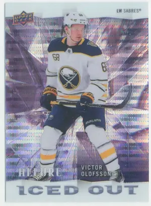 2020-21 ALLURE - VICTOR OLOFSSON #IO-4 ICED OUT RED