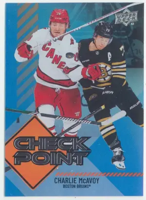 2024-25 UPPER DECK - CHARLIE McAVOY #CP-23 CHECKPOINT