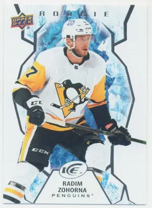 2021-22 UPPER DECK ICE - RADIM ZOHORNA #113 ROOKIE