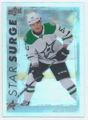 2023-24 UPPER DECK - WYATT JOHNSTON #SS-22 STAR SURGE