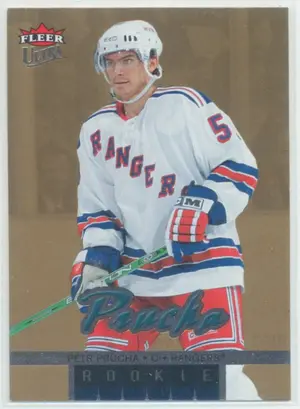 2005-06 FLEER ULTRA - PETR PRUCHA #230 ROOKIE GOLD MEDALLION