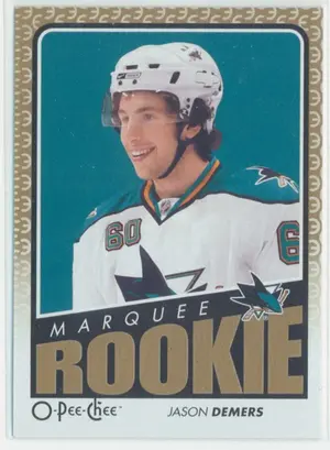 2009-10 O-PEE-CHEE - JASON DEMERS #766 MARQUEE ROOKIES