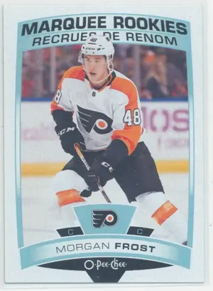 2019-20 O-PEE-CHEE - MORGAN FROST #617 MARQUEE ROOKIES
