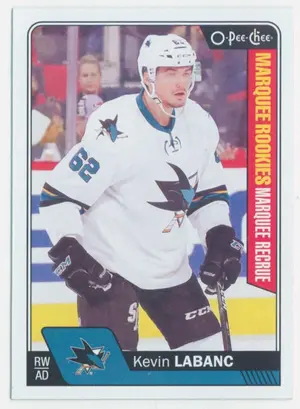2016-17 O-PEE-CHEE - KEVIN LABANC #693 MARQUEE ROOKIES
