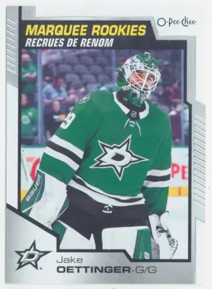 2020-21 O-PEE-CHEE - JAKE OETTINGER #629 MARQUEE ROOKIES