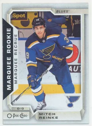 2018-19 O-PEE-CHEE - MITCH REINKE #532 MARQUEE ROOKIE
