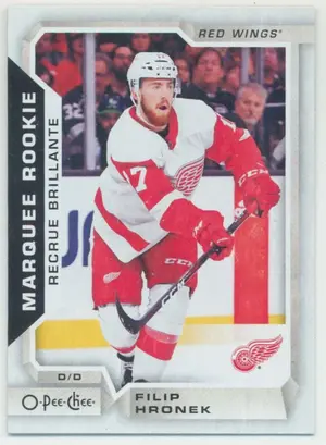 2018-19 O-PEE-CHEE - FILIP HRONEK #643 MARQUEE ROOKIE