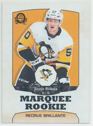 2018-19 O-PEE-CHEE - JUUSO RIIKOLA #646 MARQUEE ROOKIE RETRO