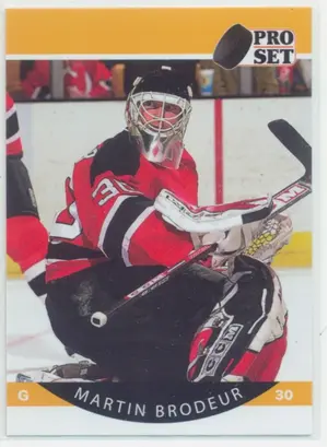2021-22 LEAF PRO SET BLASTER - MARTIN BRODEUR #PS08 YELLOW
