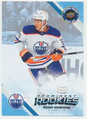 2023 NATIONAL HOCKEY CARD DAY CANADA - DYLAN HOLLOWAY #NHCD-10 PROMINENT ROOKIES