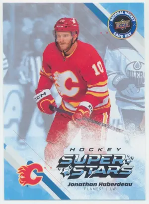 2023 NATIONAL HOCKEY CARD DAY CANADA - JONATHAN HUBERDEAU #NHCD-19 HOCKEY SUPER STARS