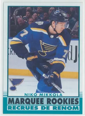 2020-21 O-PEE-CHEE - NIKO MIKKOLA #624 MARQUEE ROOKIES RETRO