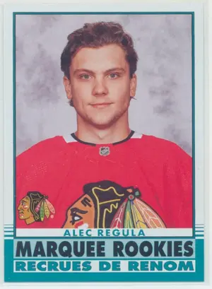 2020-21 O-PEE-CHEE - ALEC REGULA #635 MARQUEE ROOKIES RETRO
