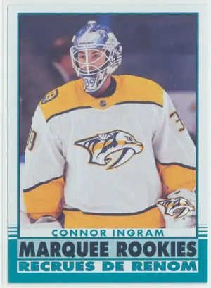 2020-21 O-PEE-CHEE - CONNOR INGRAM #640 MARQUEE ROOKIES RETRO