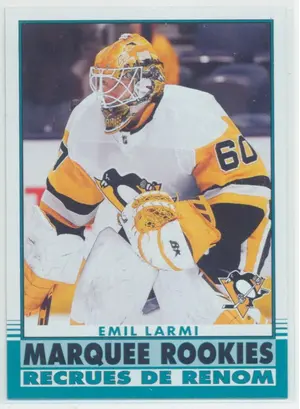 2020-21 O-PEE-CHEE - EMIL LARMI #647 MARQUEE ROOKIES RETRO