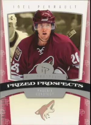 2006-07 HOT PROSPECTS - JOEL PERRAULT #201 PRIZED PROSPECTS 812/1999