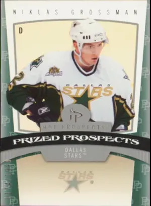 2006-07 HOT PROSPECTS - NIKLAS GROSSMAN #200 PRIZED PROSPECTS 1174/1999