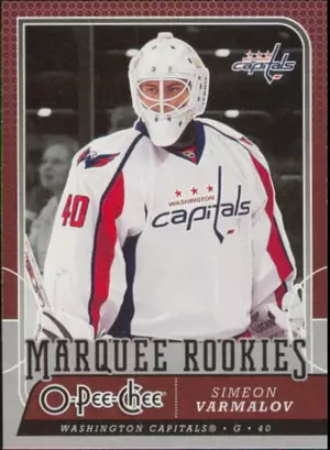 2008-09 O-PEE-CHEE - SIMEON VARMALOV #800 MARQUEE ROOKIES