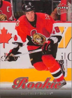 2007-08 FLEER ULTRA - DANNY BOIS #208 ROOKIE