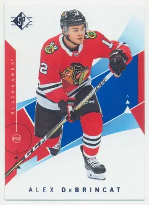 2018-19 SP - ALEX DeBRINCAT #72 BLUE