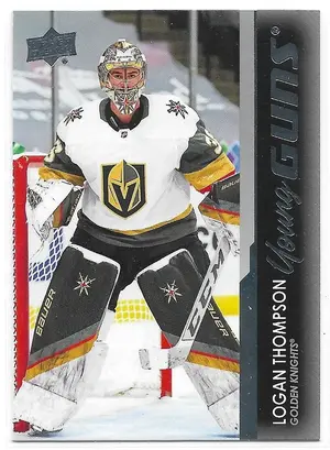 2021-22 Upper Deck #219 Logan Thompson RC (Young Guns)