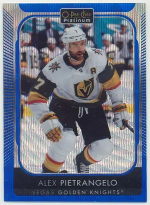 2021-22 O-PEE-CHEE PLATINUM - ALEX PIETRANGELO #59 BLUE SURGE ⚠️