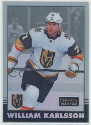 2020-21 O-PEE-CHEE PLATINUM - WILLIAM KARLSSON #R-48 RETRO RAINBOW
