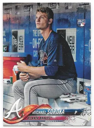 2018 Topps Update Photo Variations #US68 Michael Soroka (In Dugout)