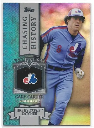 2013 Topps Chasing History Holofoil #CH-65 Gary Carter