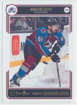 2020-21 UPPER DECK - MARTIN KAUT #R-7 O-PEE-CHEE GLOSSY ROOKIES