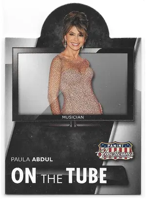 2015 Panini Americana On The Tube Modern #19 Paula Abdul