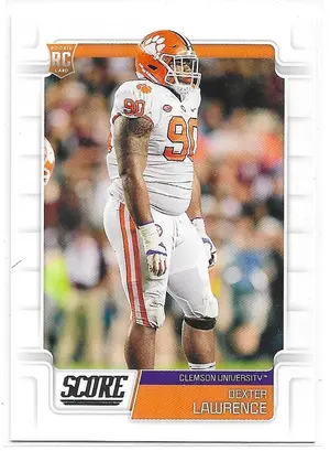 2019 Score #367 Dexter Lawrence RC