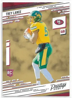 2021 Prestige #204 Trey Lance RC