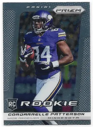 2013 Prizm #216 Cordarrelle Patterson RC