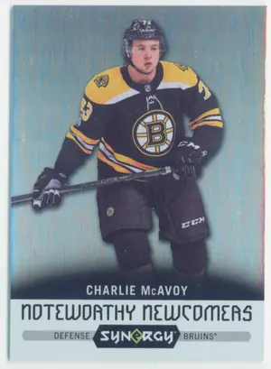 2017-18 SYNERGY - CHARLIE McAVOY #NN-20 NOTEWORTHY NEWCOMERS