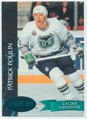 1992-93 PARKHURST - PATRICK POULIN #60 EMERALD ICE