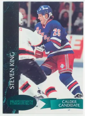 1992-93 PARKHURST - STEVEN KING #347 EMERALD ICE