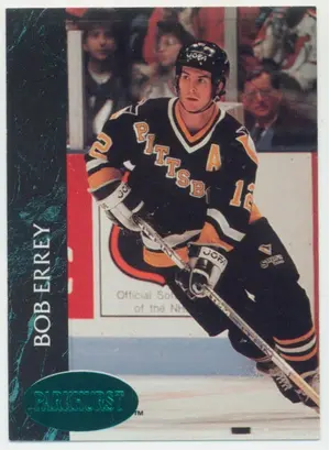 1992-93 PARKHURST - BOB ERREY #374 EMERALD ICE