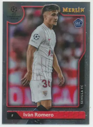 2021-22 Topps Merlin Collection Chrome UCL - Ivan Romero #6 Rookie