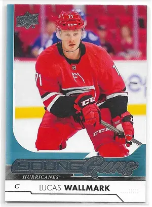 2017-18 Upper Deck #207 Lucas Wallmark RC (Young Guns)