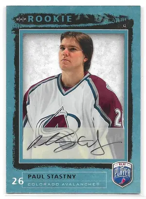 2006-07 Be A Player Autographs #219 Paul Stastny RC