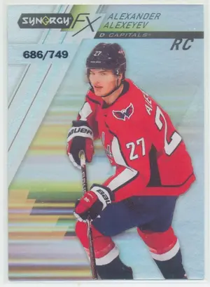 2020-21 SYNERGY - ALEXANDER ALEXEYEV #FXR-AA SYNERGY FX ROOKIES 689/749