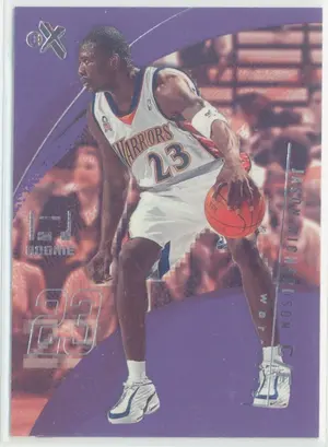 2001-02 Fleer E-X - Jason Richardson #112 Rookie 2/750