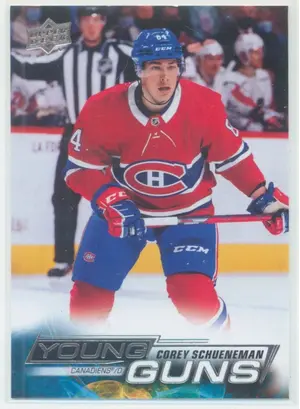 2022-23 UPPER DECK - COREY SCHUENEMAN #473 YOUNG GUNS