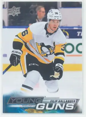 2022-23 UPPER DECK - FILIP HALLANDER #477 YOUNG GUNS