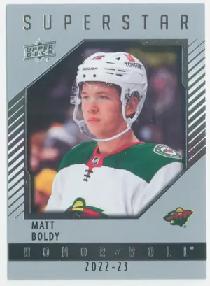 2022-23 UPPER DECK - MATT BOLDY #HR-26 HONOR ROLL